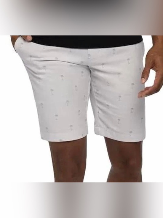 Travis Mathew Other - New shorts Travis Mathew Resort to This Stretch Waistband Size 40 Light Gray mid